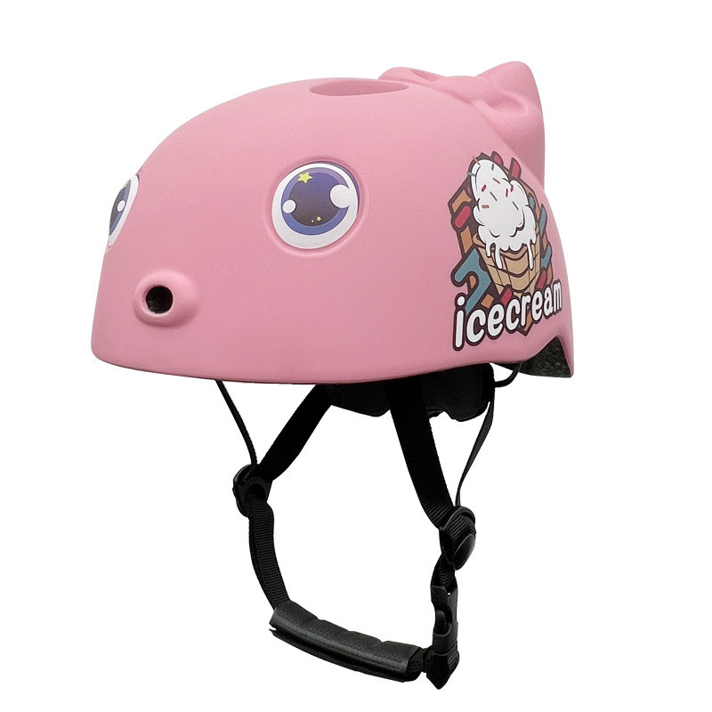 Cartoon kids helmet bicycle skateboard wheel skating helmet riding kids balance car safety helmet riding helmet AF-036