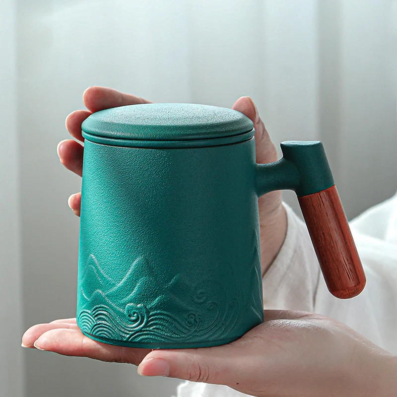 Green Waves Coffee & Tea Mug